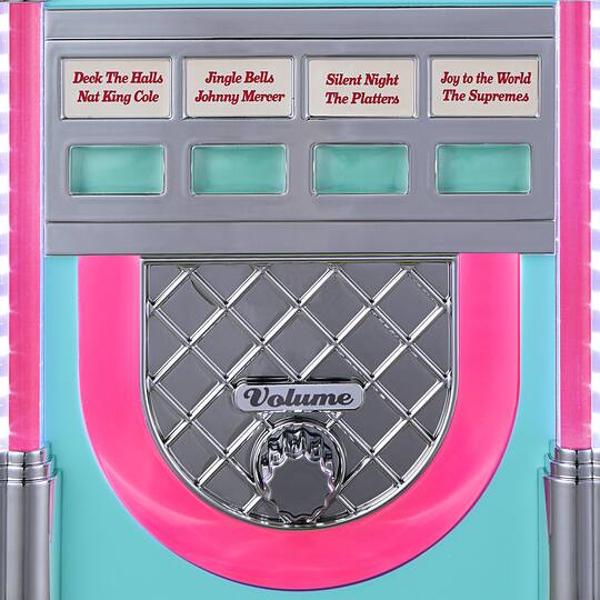 9" Teal Retro Jukebox